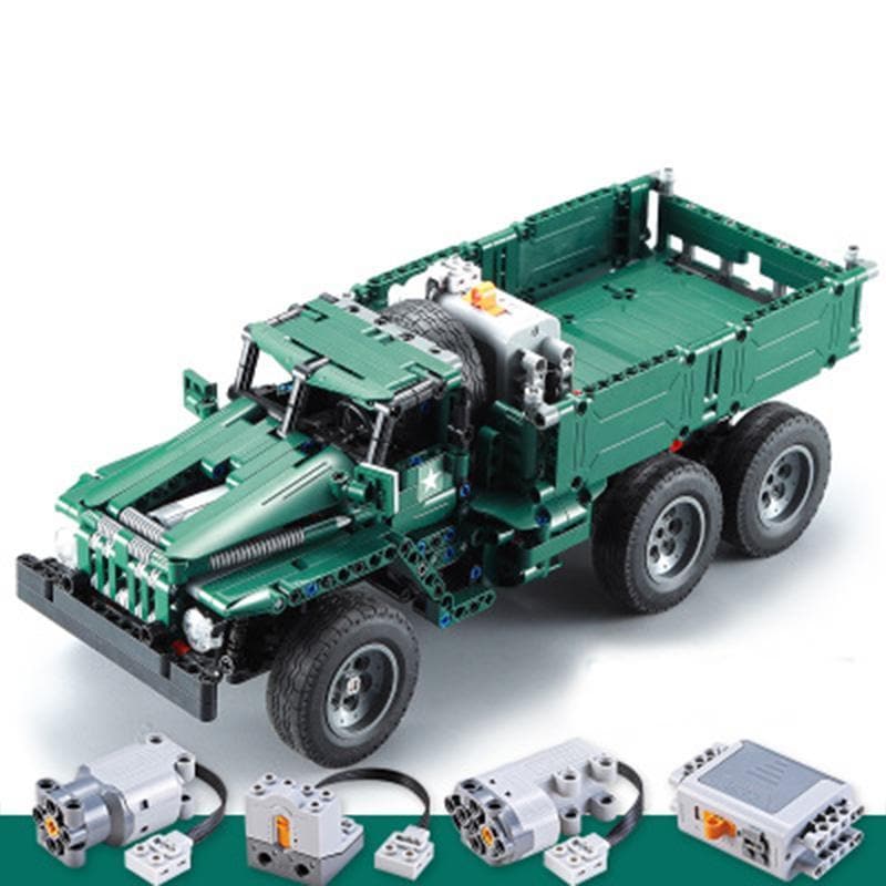 Remote Controlled Combat Vehicle - Building Blocks set - Turbo Moc