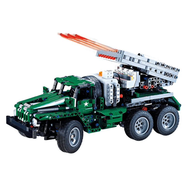 Remote Controlled Combat Vehicle - Building Blocks set - Turbo Moc