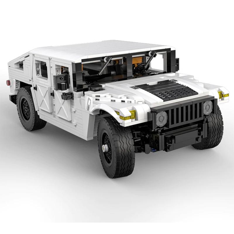 Remote Controlled H1 Humvee 1380pcs - Building Blocks set - Turbo Moc