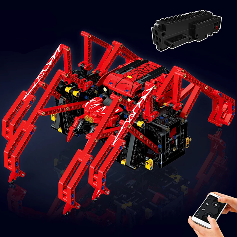 Remote Controlled SpiderBot 817pcs - Building Blocks set - Turbo Moc