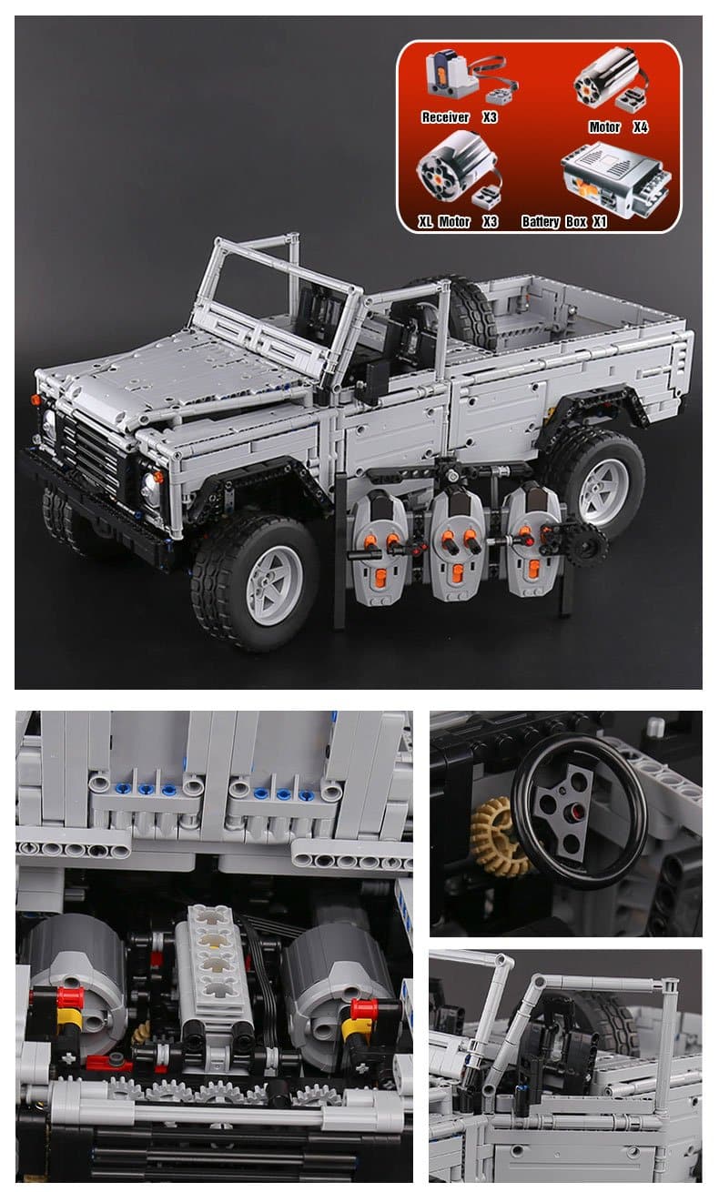 Remote Controlled SUV 3438pcs - Building Blocks set - Turbo Moc