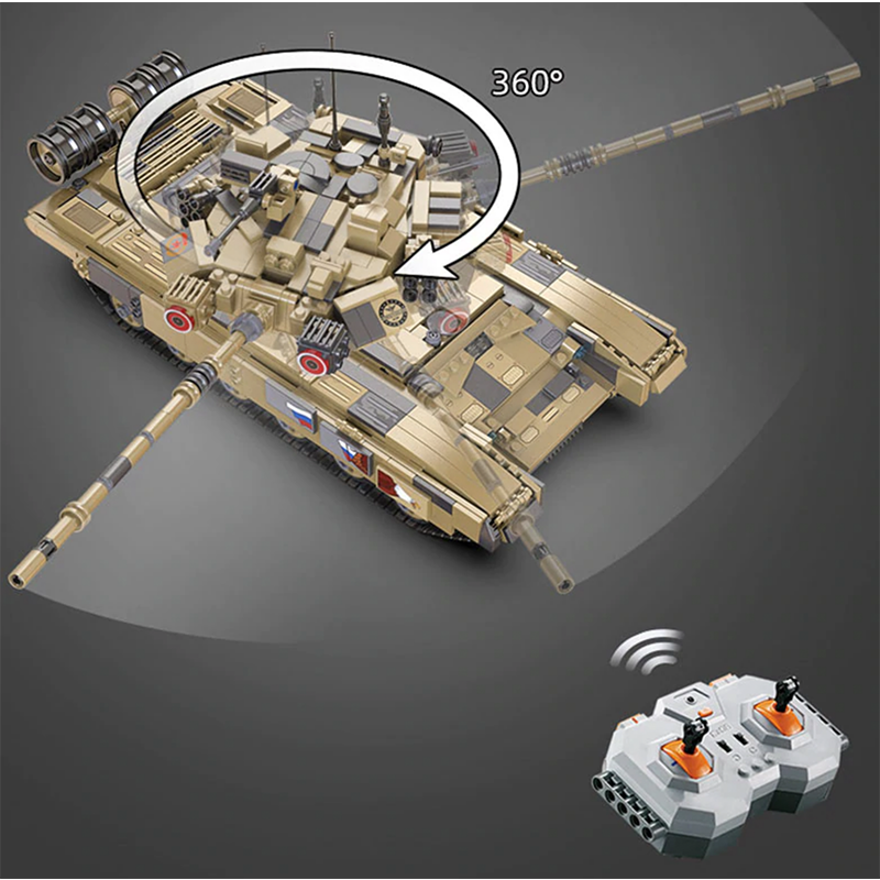 Remote Controlled Tank 1722pcs - Building Blocks set - Turbo Moc