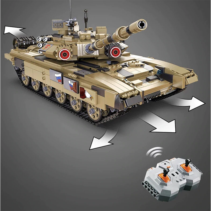 Remote Controlled Tank 1722pcs - Building Blocks set - Turbo Moc