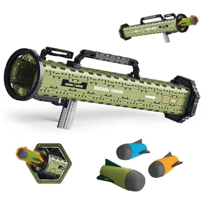 M136 Antitank Grenade Launcher - Building Blocks set compatible Lego - Turbo Moc