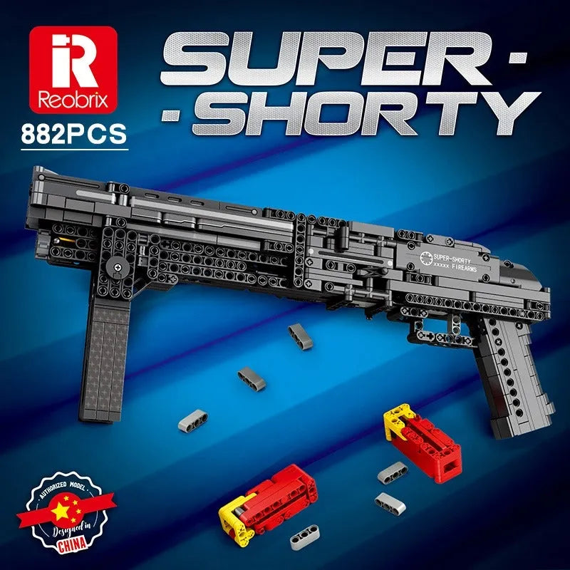 Military Gun Super Shorty - Building Blocks set compatible Lego - Turbo Moc