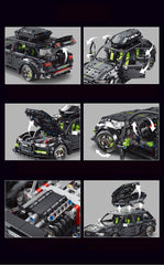 Audi RS6 s set, compatible with Lego