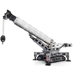 Caterpillar crane with remote control s set, compatible with Lego