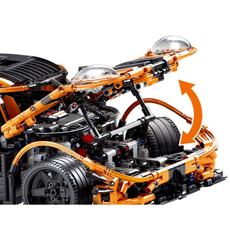 Koenigsegg One-1 s set, compatible with Lego