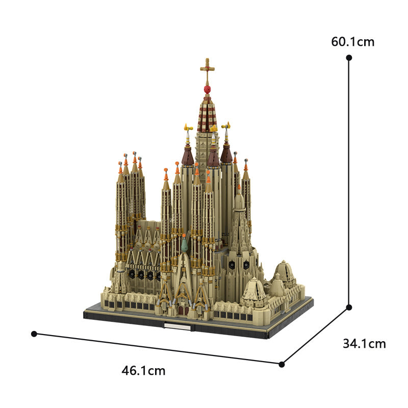 Sagrada Familia 10,055pcs - Building Blocks set - Turbo Moc