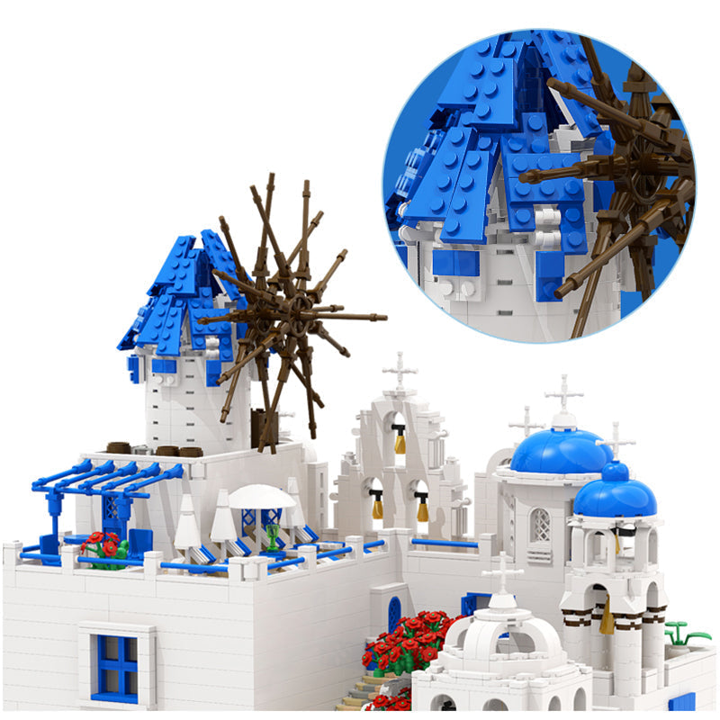 Santorini Levels 2503pcs - Building Blocks set - Turbo Moc