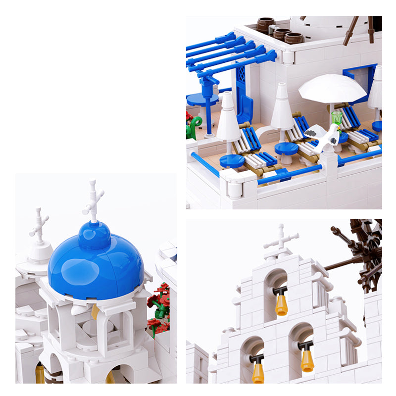 Santorini Levels 2503pcs - Building Blocks set - Turbo Moc