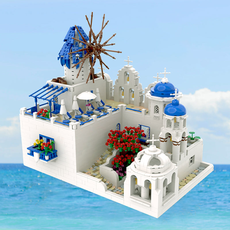 Santorini Levels 2503pcs - Building Blocks set - Turbo Moc