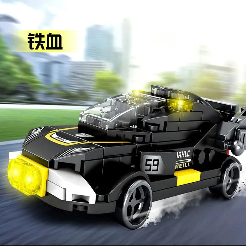 Mechanical Transformation Robot Racing Car Bricks Toy - Building Blocks set compatible Lego - Turbo Moc