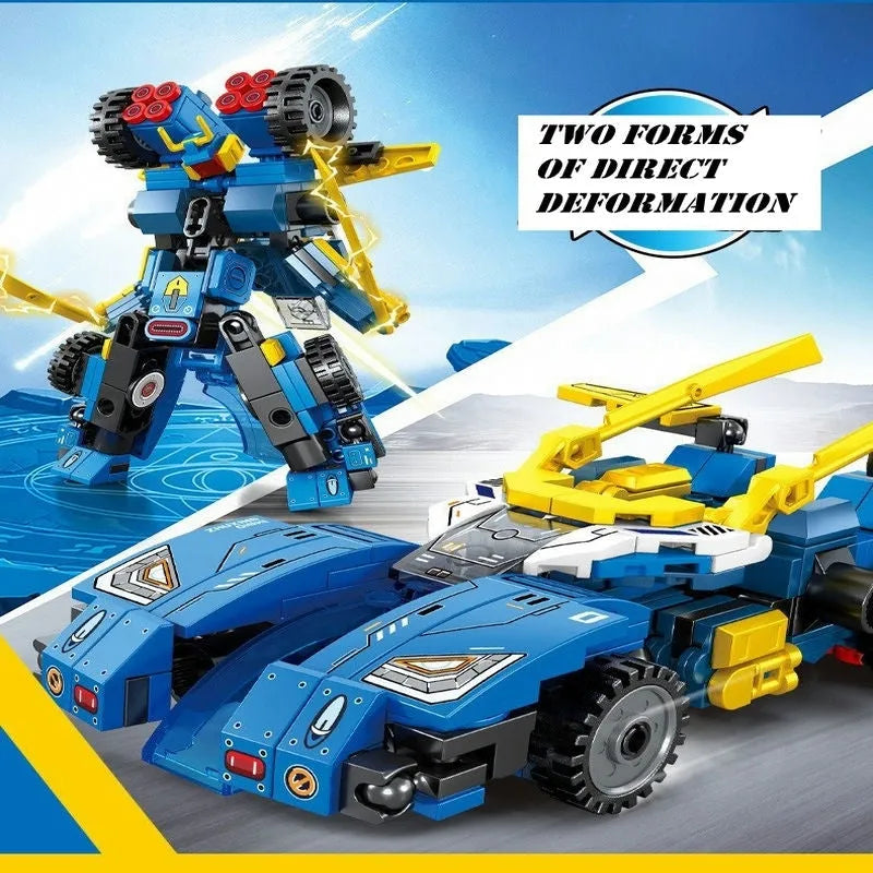 Mechanical Transformation Truck Car Robot Bricks Toy - Building Blocks set compatible Lego - Turbo Moc