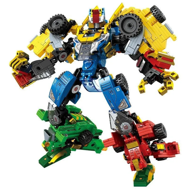 Mechanical Transformation Truck Car Robot Bricks Toy - Building Blocks set compatible Lego - Turbo Moc