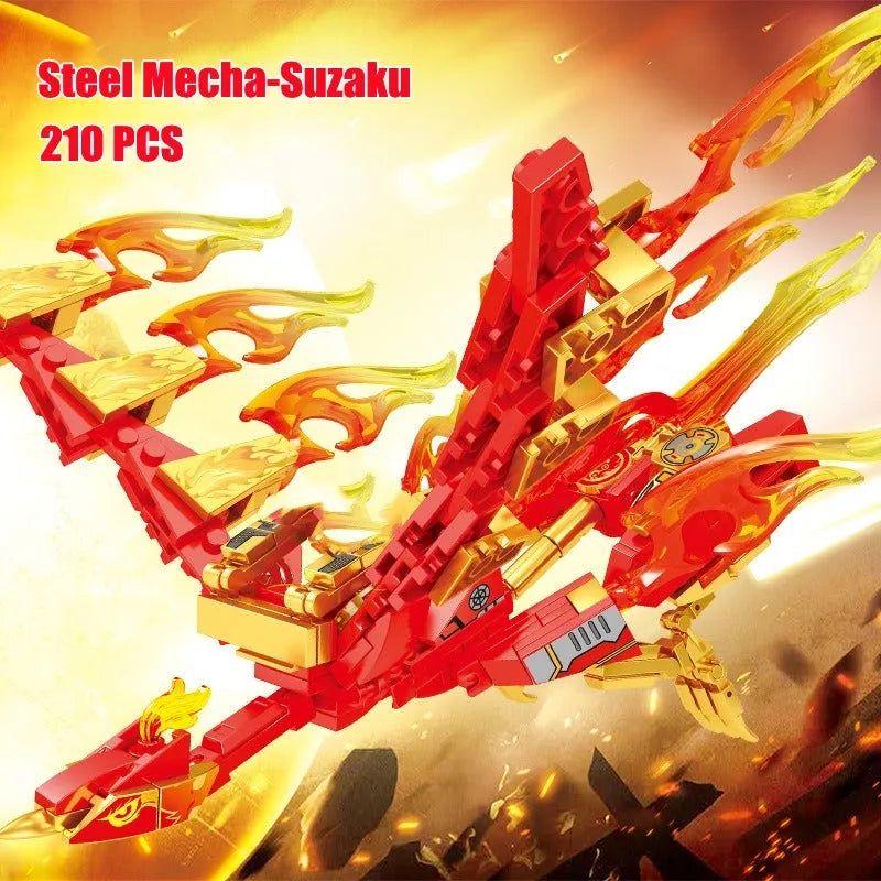 Transforming Mecha Of Steel Robot Bricks Toy - Building Blocks set compatible Lego - Turbo Moc