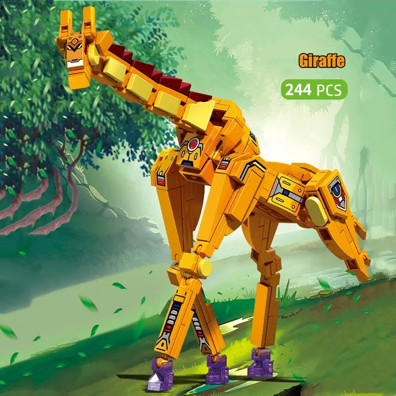 Wilderness Guardian Transforming Mecha Bricks Kids Toy - Building Blocks set compatible Lego - Turbo Moc