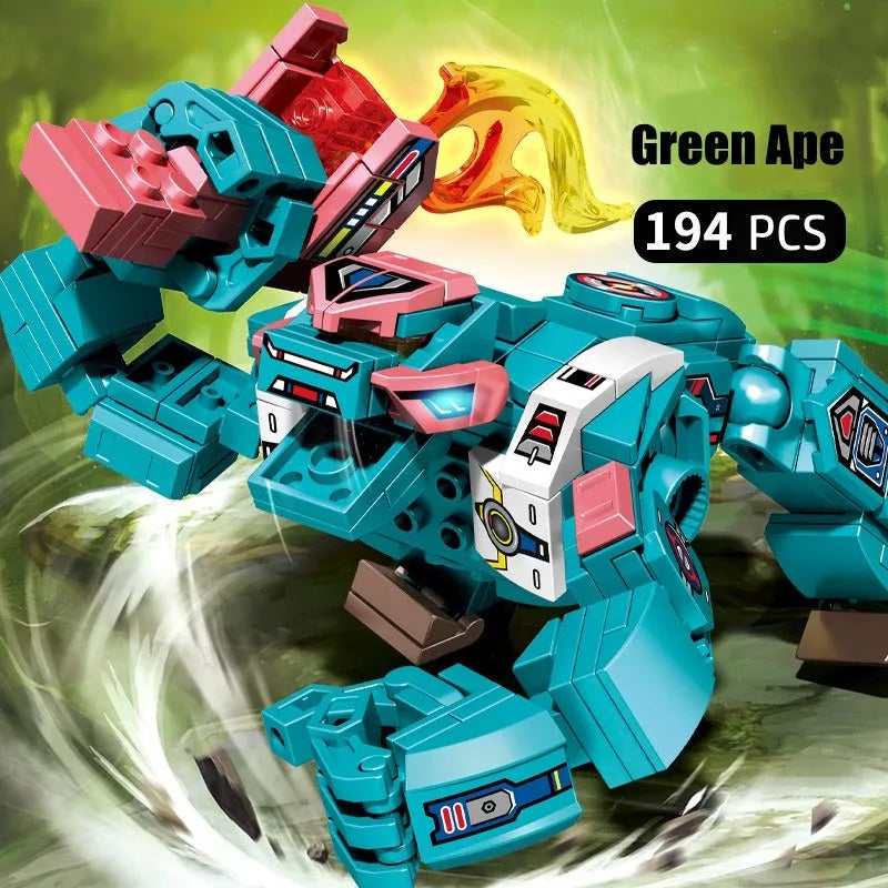 Wilderness Guardian Transforming Mecha Bricks Kids Toy - Building Blocks set compatible Lego - Turbo Moc