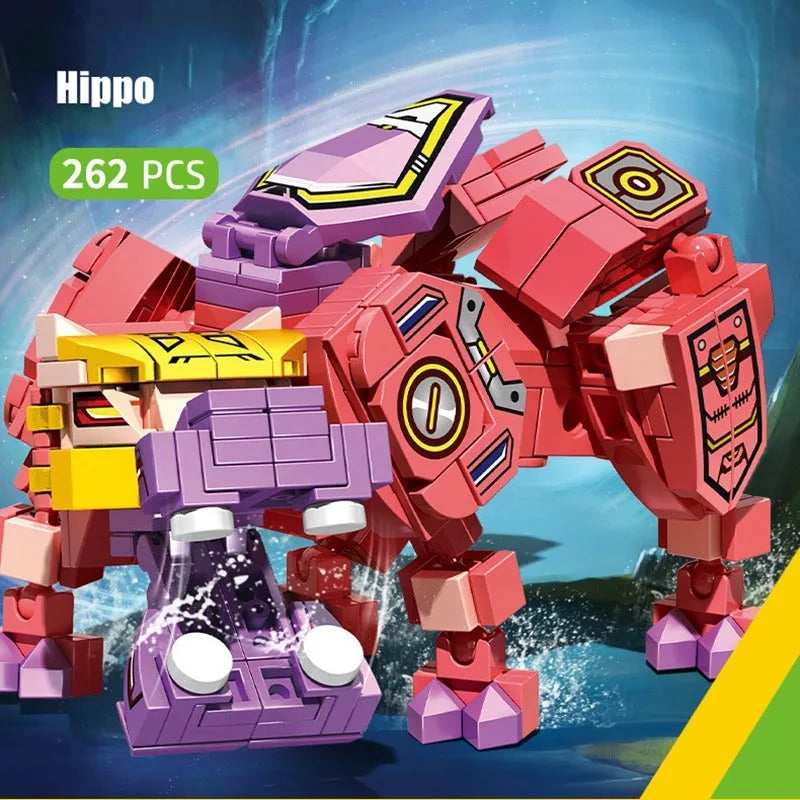 Wilderness Guardian Transforming Mecha Bricks Kids Toy - Building Blocks set compatible Lego - Turbo Moc