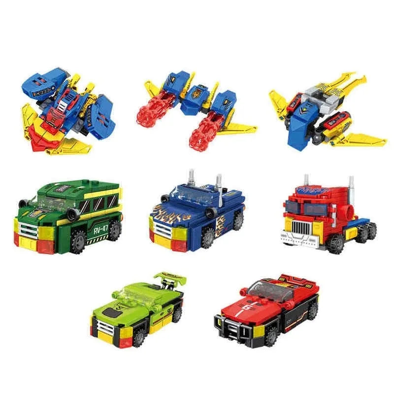 Transforming Super Commander Car Robot Bricks Kids Toys - Building Blocks set compatible Lego - Turbo Moc