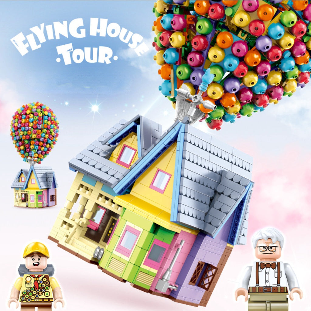 Flying Balloons House 2008pcs - Lego compatible building blocks - Turbo Moc