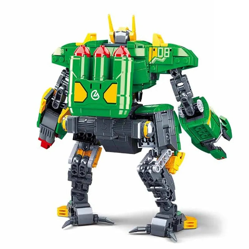 Bad Luck Beam Mecha Robot Warrior Bricks Toys - Building Blocks set compatible Lego - Turbo Moc