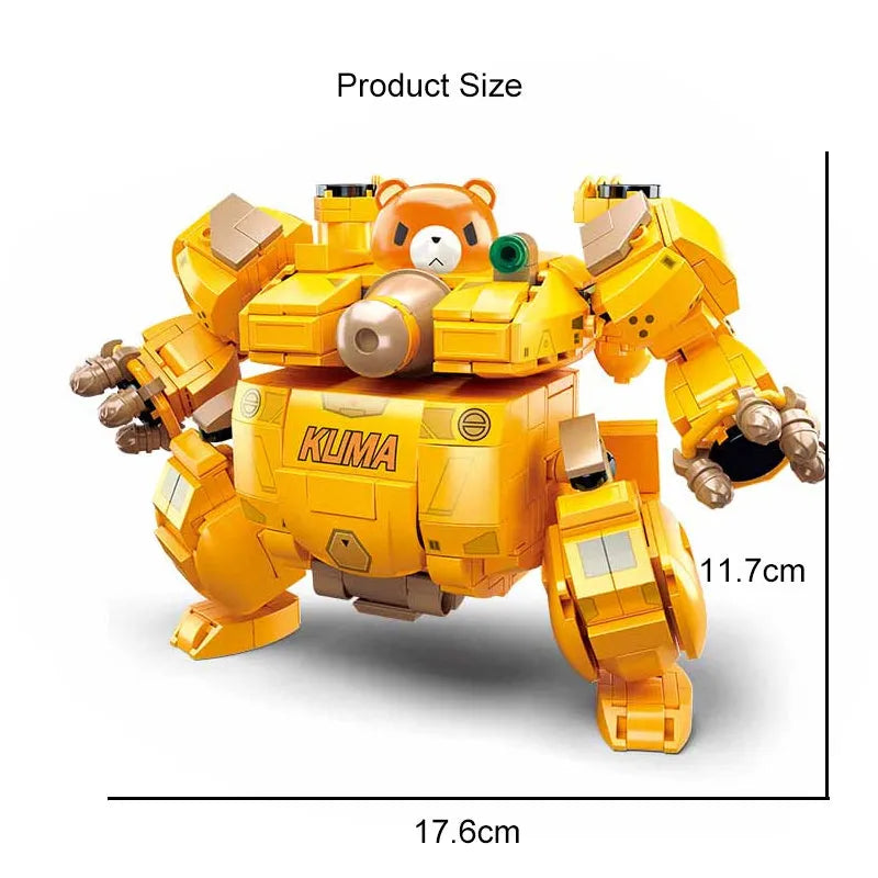 Heavy Artillery Mecha Robot Warrior Bricks Toy - Building Blocks set compatible Lego - Turbo Moc