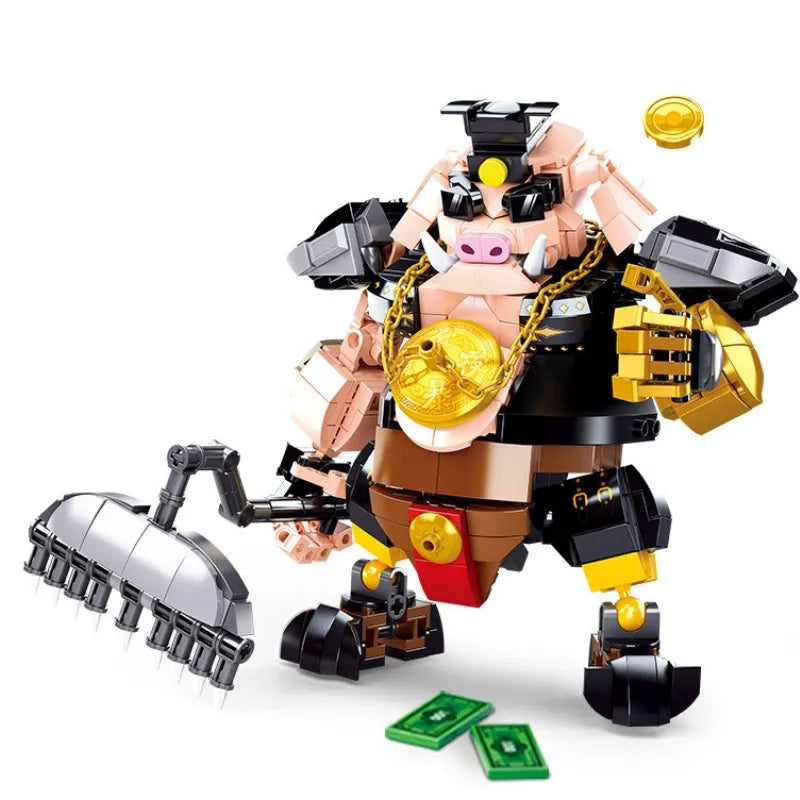 Movie King Monkie Pig Warrior Mecha Bricks Toy - Building Blocks set compatible Lego - Turbo Moc