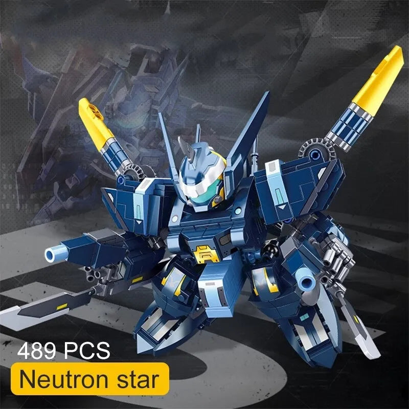 Movie Neutron Star Mecha Robot Warrior Bricks Toy - Building Blocks set compatible Lego - Turbo Moc