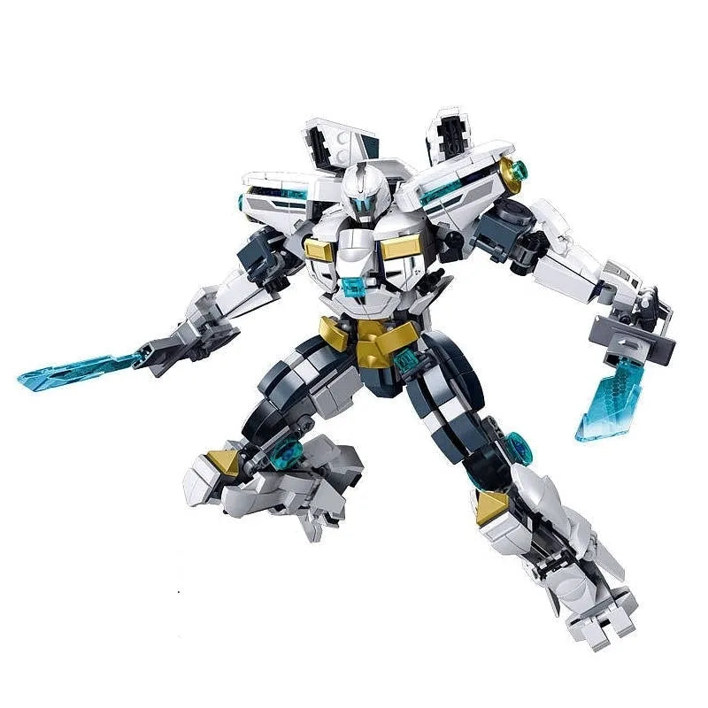 Super Transforming Mecha Robot Warrior Bricks Toy - Building Blocks set compatible Lego - Turbo Moc