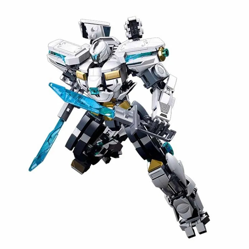 Super Transforming Mecha Robot Warrior Bricks Toy - Building Blocks set compatible Lego - Turbo Moc