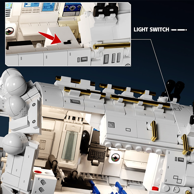 Space Station Core Module 3226pcs - Building Blocks set - Turbo Moc