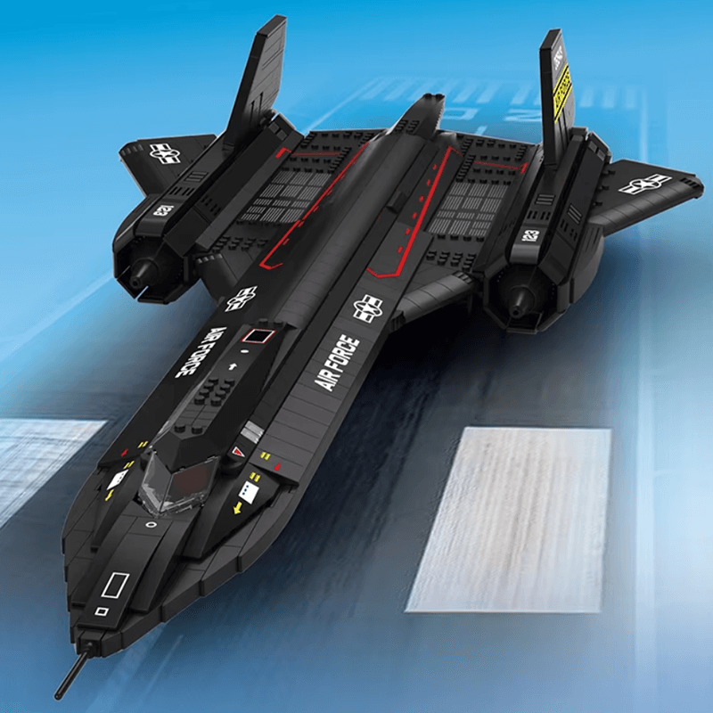 SR-71 Blackbird 1774pcs - Building Blocks set - Turbo Moc