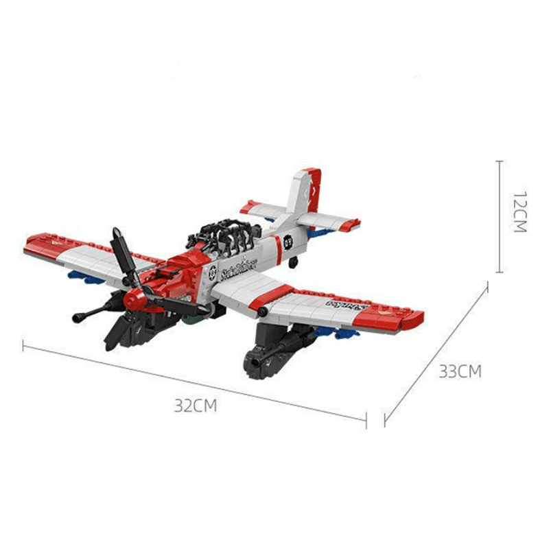 Stuke Bomber 647pcs - Building Blocks set - Turbo Moc