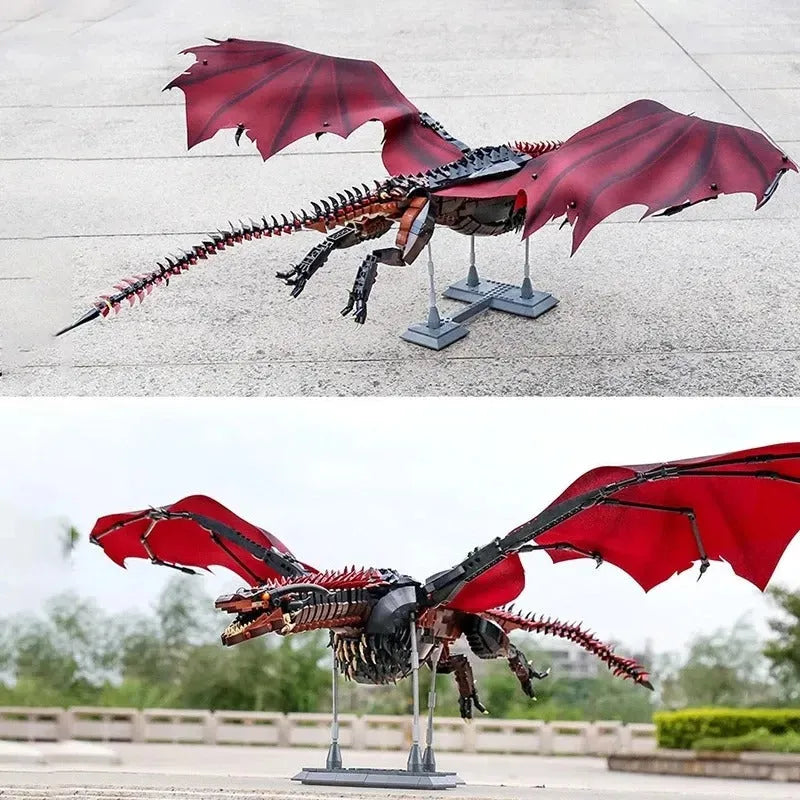 Creator Movie Game of Thrones Dragon Bricks Toy K89 - Building Blocks set compatible Lego - Turbo Moc