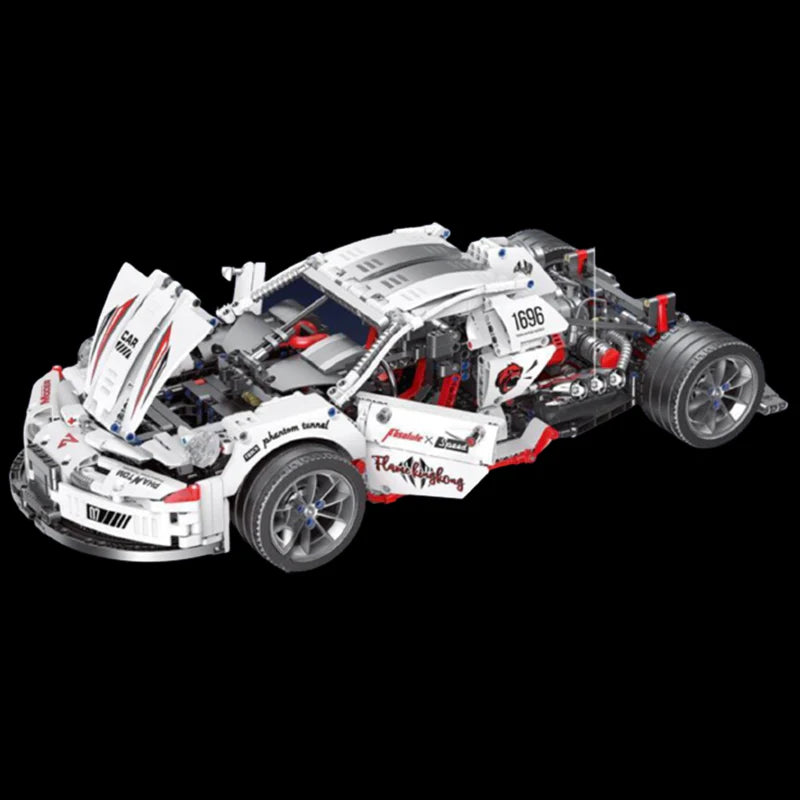 Porsche 911 RSR Dragster 1994pcs-Turbo Moc