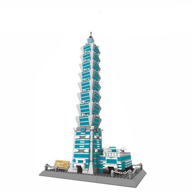 Taipei 101 1511pcs - Building Blocks set - Turbo Moc