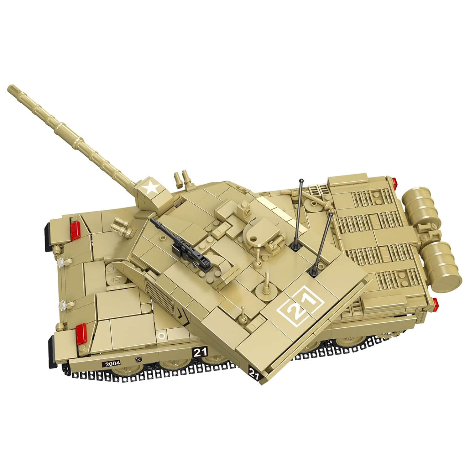 Challenger 2 Battle Tank RC - Premium Building Blocks | Turbo Moc