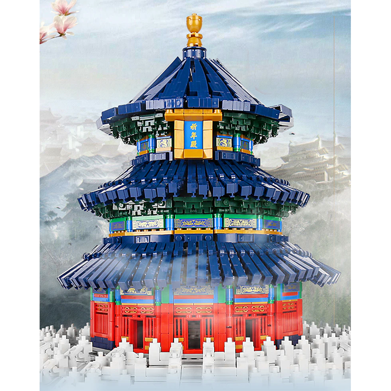 Temple Of Heaven 5532pcs - Building Blocks set - Turbo Moc