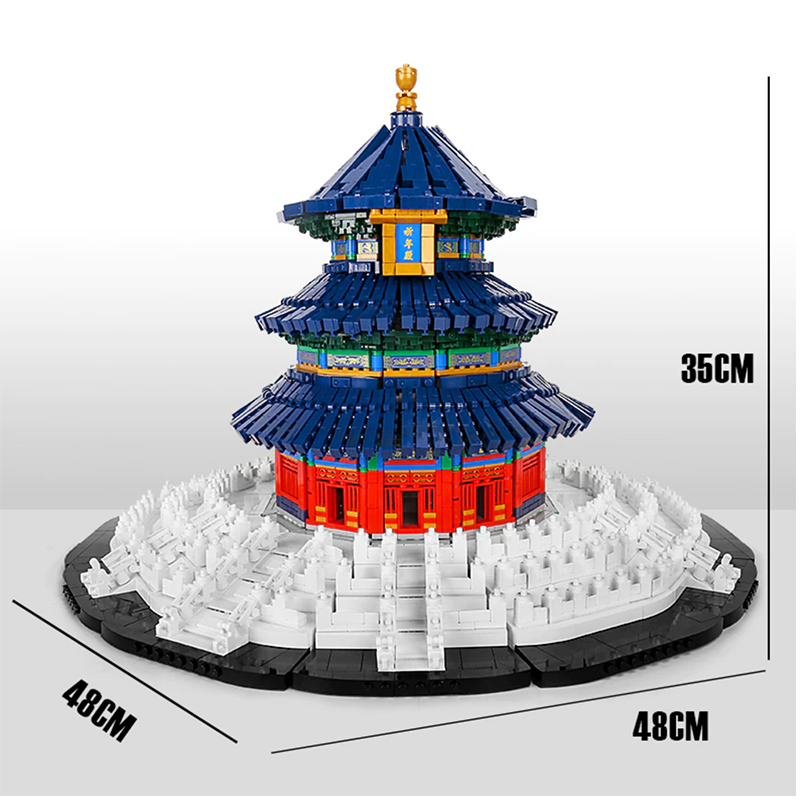 Temple Of Heaven 5532pcs - Building Blocks set - Turbo Moc