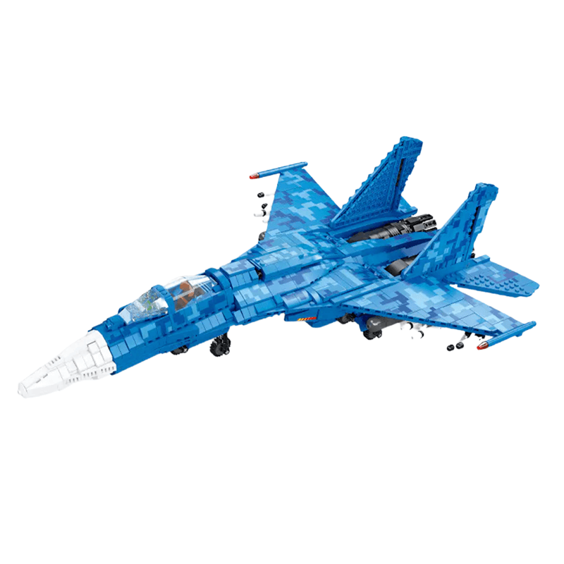 The 63cm SU-35 Fighter 1529pcs - Building Blocks set - Turbo Moc