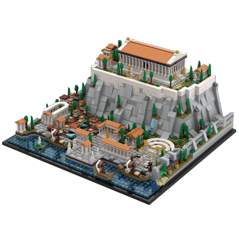 The Acropolis of Athens 1952pcs - Building Blocks set - Turbo Moc