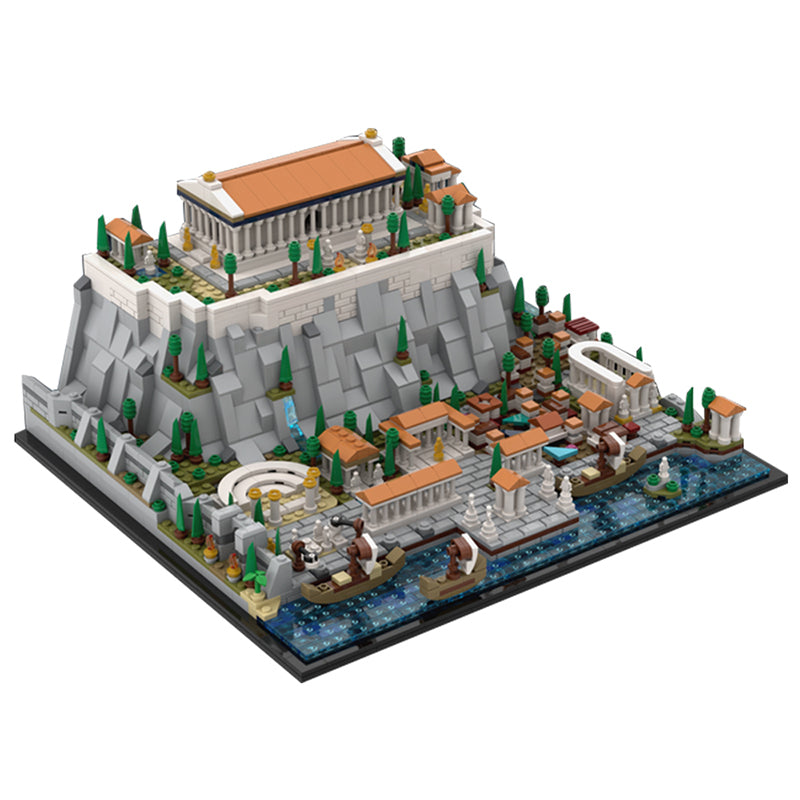 The Acropolis of Athens 1952pcs - Building Blocks set - Turbo Moc