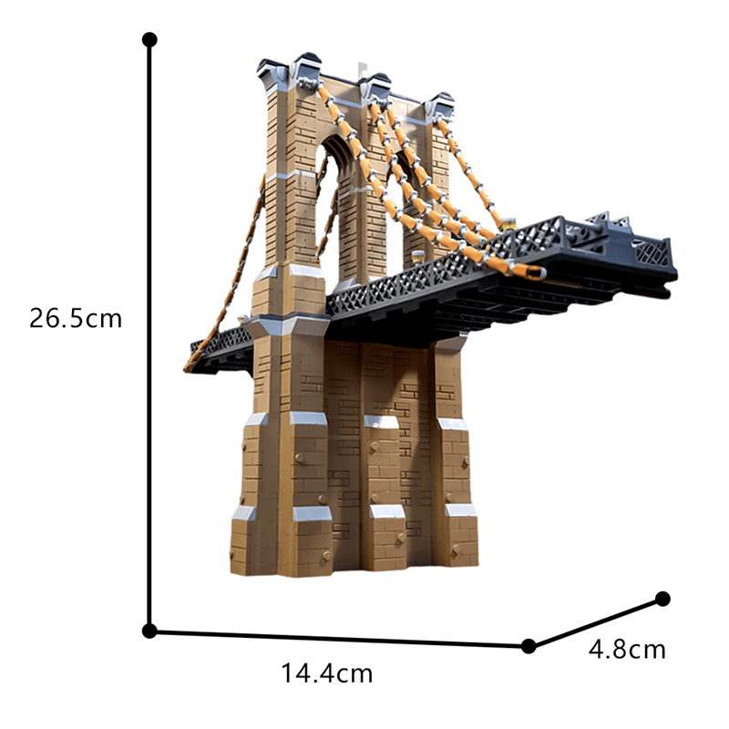 The Brooklyn Bridge 2049pcs - Building Blocks set - Turbo Moc