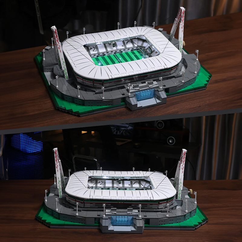 The Official Juventus Allianz Stadium 3637pcs - Building Blocks set - Turbo Moc