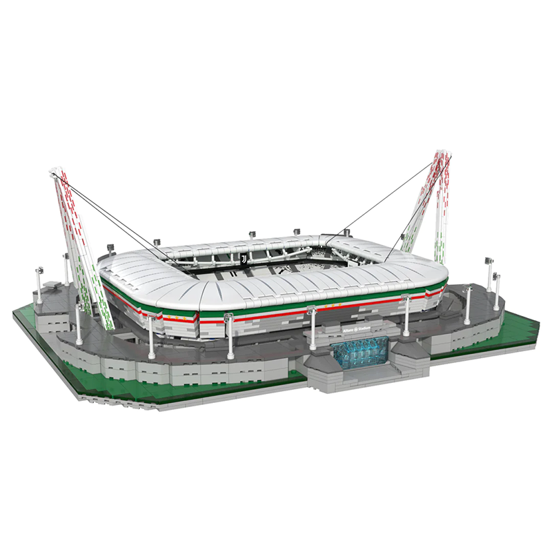 The Official Juventus Allianz Stadium 3637pcs - Building Blocks set - Turbo Moc