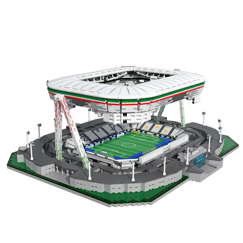 The Official Juventus Allianz Stadium 3637pcs - Building Blocks set - Turbo Moc