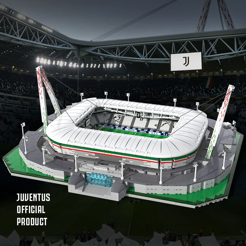 The Official Juventus Allianz Stadium 3637pcs - Building Blocks set - Turbo Moc