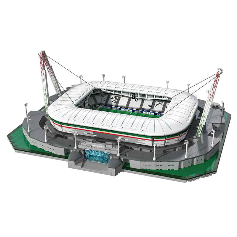 The Official Juventus Allianz Stadium 3637pcs - Building Blocks set - Turbo Moc