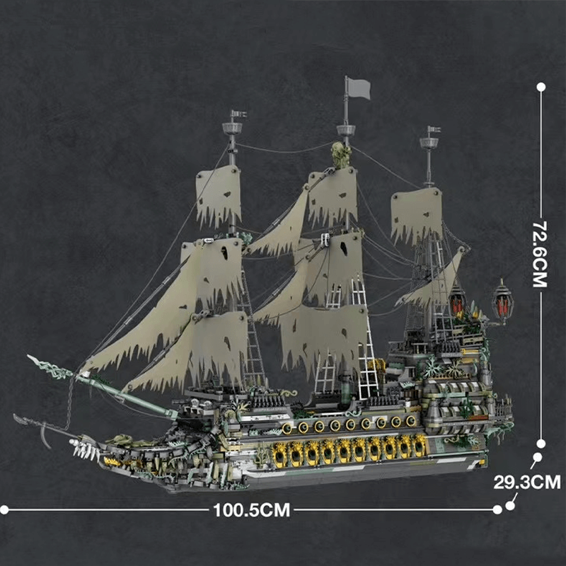 The Pirate Ship 5864pcs - Building Blocks set - Turbo Moc